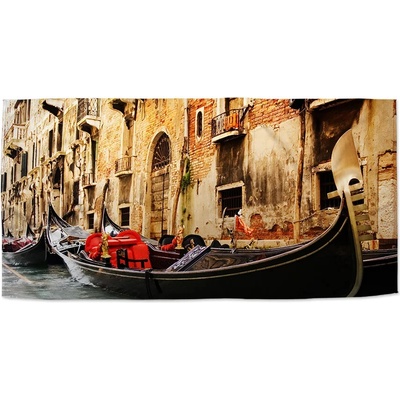 Sablio Ručník s potiskem Benátky 2 50 x 100 cm