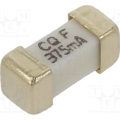 CONQUER ELECTRONIC SEF 0.375A 125V (G) Pojistka: tavná; keramická; 375mA; 125VAC; 125VDC; rychlá; SMD
