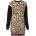 GAëLLE Paris Елегантна дамска рокля gaelle paris, Бежов (gbd10320_beige_leopardato-sabbia)