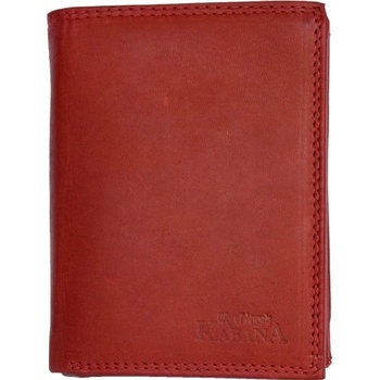Pánská celá kožená kvalitní peněženka Kabana červená