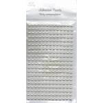 Dalprint Self-adhesive beads Ivory 6mm 260pcs