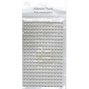 Dalprint Self-adhesive beads Ivory 6mm 260pcs