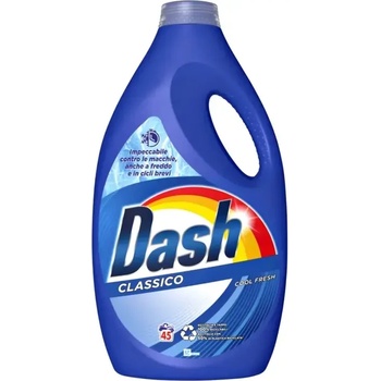 Dash Classico течен препарат за бяло и цветно пране 45 пранета