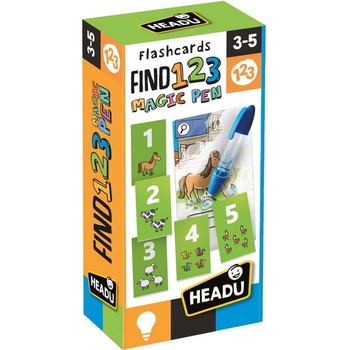 HEADU Magické pero najdi 123