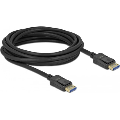 Delock кабел DisplayPort мъжки/мъжки конектор 8K 60Hz 40 Gbps 5m 80264 (80264)