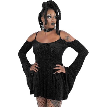 Image 1 of KILLSTAR дамска рокля KILLSTAR - Dark Drifter Velvet - Черен - KSRA003293