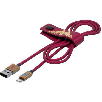 Tribe DC Movie Wonder Woman Lightning Cable - сертифициран Lightning кабел за iPhone, iPad и iPod с Lightning (120 см)