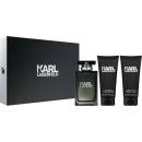 Karl Lagerfeld Pour Homme EDT 100 ml + balzám po holení 100 ml + sprchový gel 100 ml dárková sada