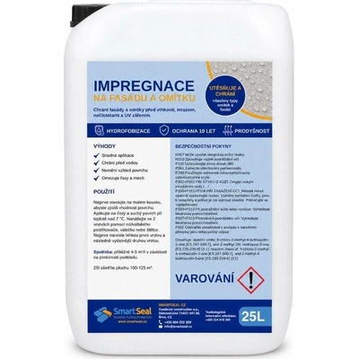 Smartseal Impregnace na fasádu a omítku, 25l