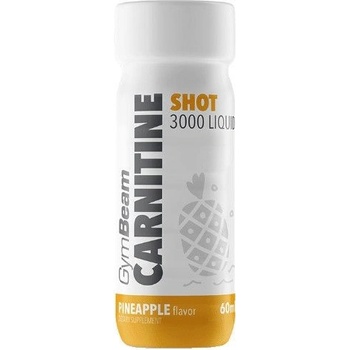 GymBeam Carnitine 3000 Liquid Shot 60 ml od 17 Kč