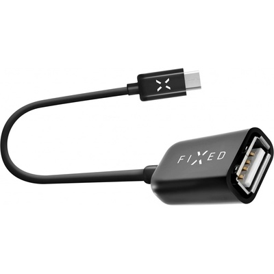 FIXED OTG dátový kábel micro USB / USB-C 0.2 m