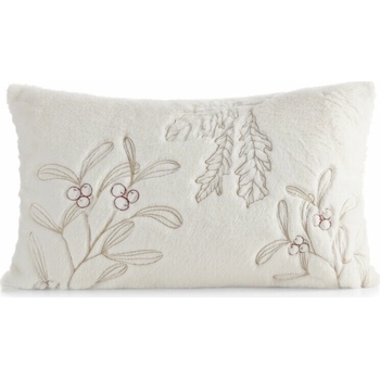 Eurofirany Vianočná vetvičky biela Polyester 30 x 50 cm