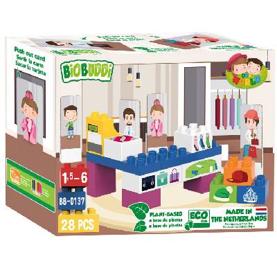 Конструктор BioBuddi Our World - Моден магазин, 28 части (BB0137)