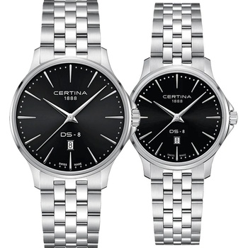 Certina Комплект часовници за двойки Certina DS-8 C045.410. 11.051. 00-C045.010. 11.051. 00 (C045.410.11.051.00-C045.010.11.051.00)