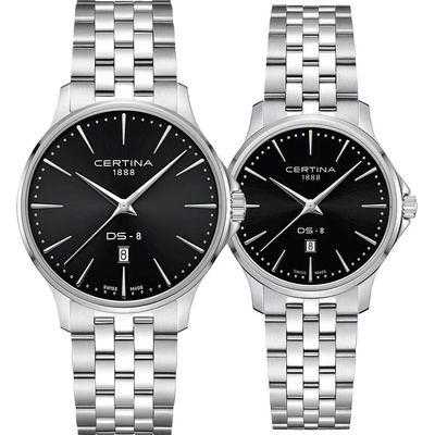 Certina Комплект часовници за двойки Certina DS-8 C045.410. 11.051. 00-C045.010. 11.051. 00 (C045.410.11.051.00-C045.010.11.051.00)