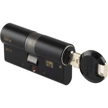 DormakabaKABA expert plus 50/75 matná černá mosaz