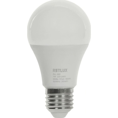 Retlux RLL 602 A60 E27 bulb 7W DL D