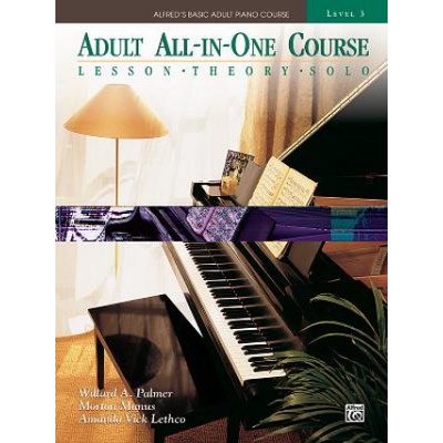 Alfred's Basic Adult All-in-one Piano Course - Manus, Morton