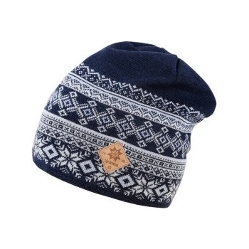 Kama A143 čepice Knitted beanie Modrá
