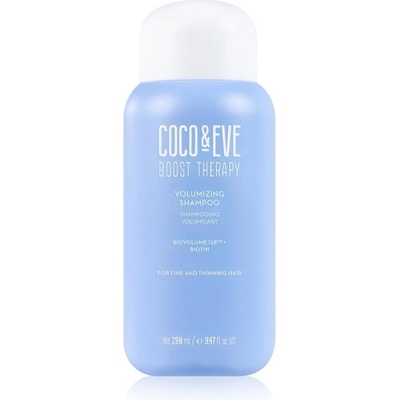 Coco & Eve Boost Therapy Volumising objemový šampón pre jemné vlasy bez objemu 280 ml