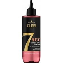 Gliss 7 sec Split Ends Miracle expresní regenerační kůra na vlasy, 200 ml