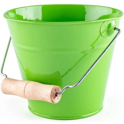 Woody Градинска кофа - зелена, метална