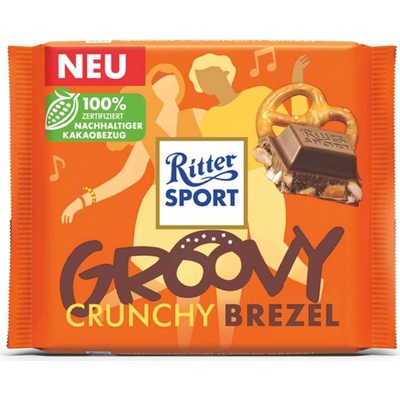 Ritter Sport Groovy Crunchy Brezel 100 g