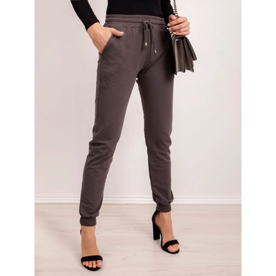 Basic feel good dámske tepláky RV-DR-5040 tmavé khaki