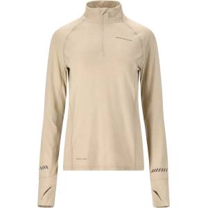 ENDURANCE Дамска тениска ENDURANCE Women's Canna V2.0 Melange Midlayer Running shirt - Moonstruck - размер 42 (EU) (916-4750-0915)