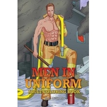 Men in Uniform Adult Coloring Book