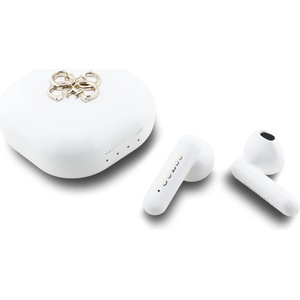 CG Mobile Guess 4G Metal Logo white (GUTWSJ7HE4GH) Слушалки