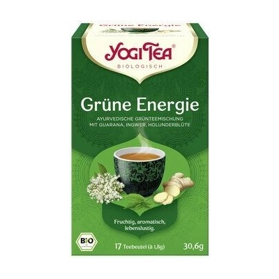Yogi Tea Zelená energie čaj BIO 30,6 g