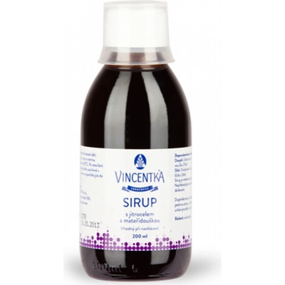 Vincentka sirup 200 ml