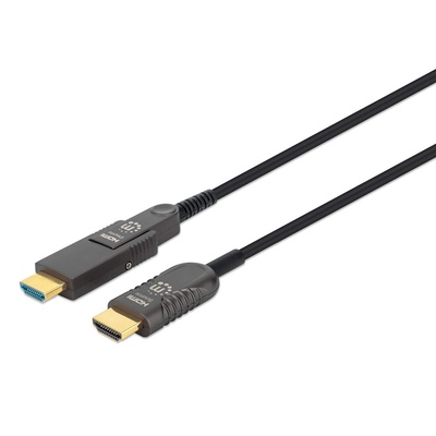 Manhattan 355513 HDMI кабел 20 м HDMI тип A (стандартен) HDMI тип D (микро) Черен (355513)