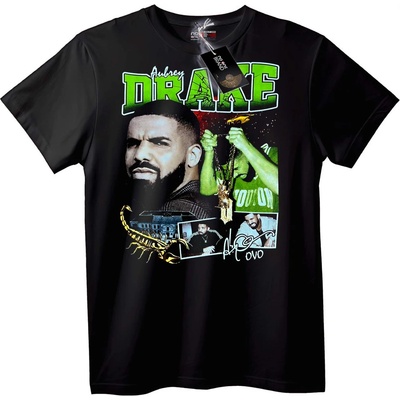 NOONEBRAND Тениска Drake Scorpion OVO - 2XL, Black