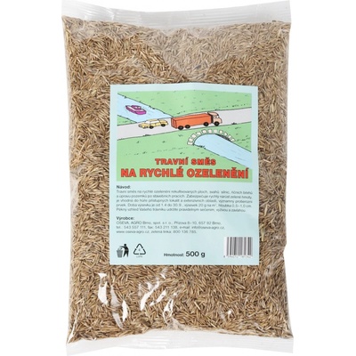 Travní směs - Rychlé ozelenění 500 g Rosteto