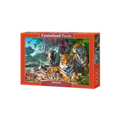 Puzzle 3000 Sanktuarium tygrysów C-300600-2