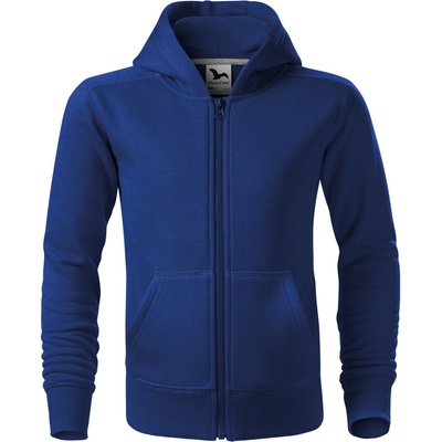 Trendy Zipper mikina dětská královská modrá