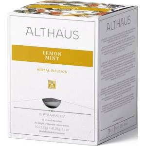 Althaus билков чай лимонова мента Pyra Pack 15x2.75g