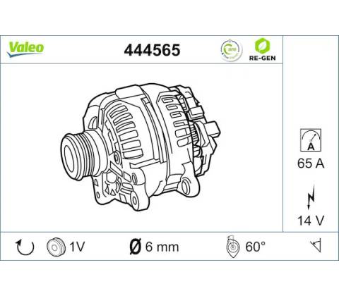 generátor VALEO 444565