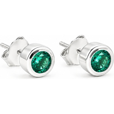Rafity stříbrné s chrysolitem E0001PZ-03