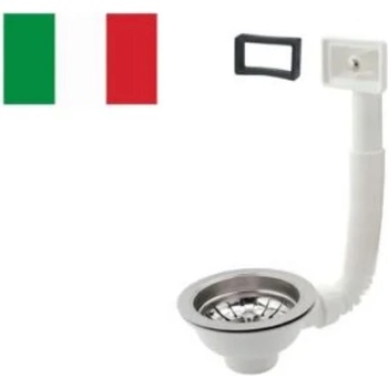 AQUASTO СИФОН БУТИЛКОВ ЗА КУХНЯ С ВИТЛО ф110 С ПРЕЛИВНИК ф40-1 1/2 (04269)