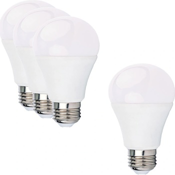 Lumenix LED žárovka E27 A60 12W 1080L studená bílá 3+1