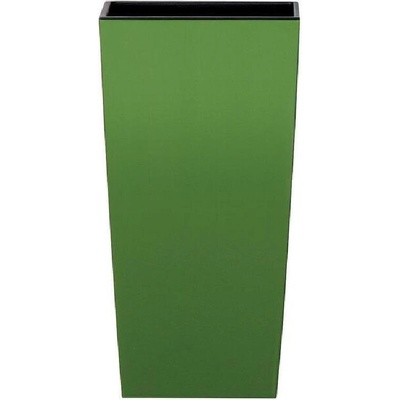 Prosperplast Кашпа square квадрат конус зелена 11.4 л. durs 200, преоценка