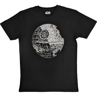 Star Wars tričko Death Star čierne