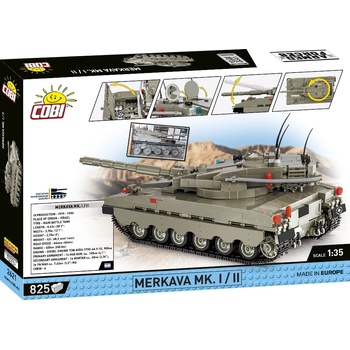 Cobi 2621 Armed Forces Izraelský tank Merkava MK.I/II