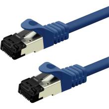 Value 21.99.1852 RJ45 CAT 8.1 S/FTP modrý