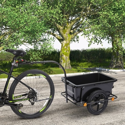ZahradnyNabytok.org - Príves na bicykel 90l - čierny