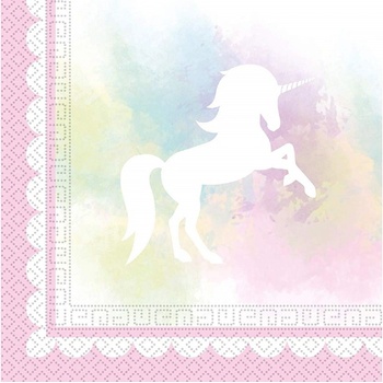 Procos servítky Jednorožec 33x33cm 20ks