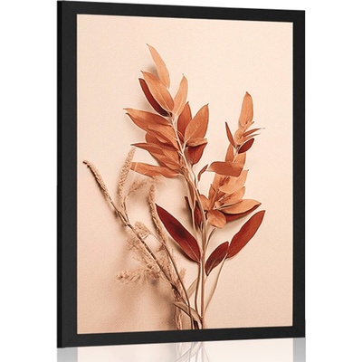 Plakát listy Peach Fuzz - 40x60 no frame